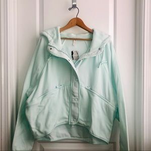 Free People Fleece Hoodie NWT Size M